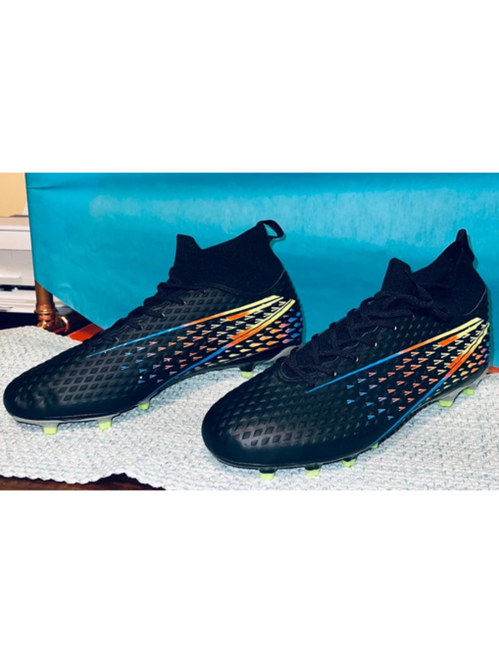 Men’s Soccer Cleats size AG 45. US size 12